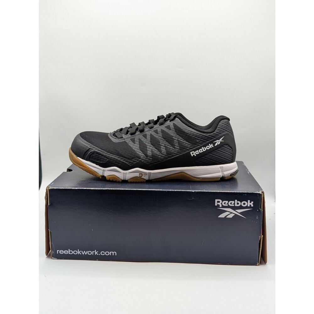 Reebok RB450 Mesh Work Shoes Women's Sz 6 Speed TR Composite Toe Slip Resistant